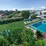 Outstanding Algarve Villa 8 Bedrooms Villa Agua Grande Deluxe Amazing Sea Beach Views Jacuzzi Gym Albufeira