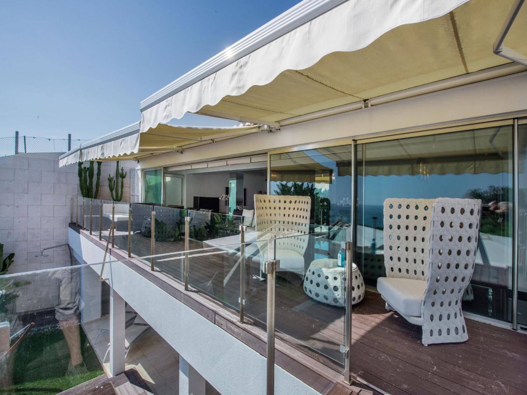 Outstanding Algarve 8 Bedrooms Agua Grande Deluxe Amazing Sea Views Jacuzzi Gym Villa Albufeira