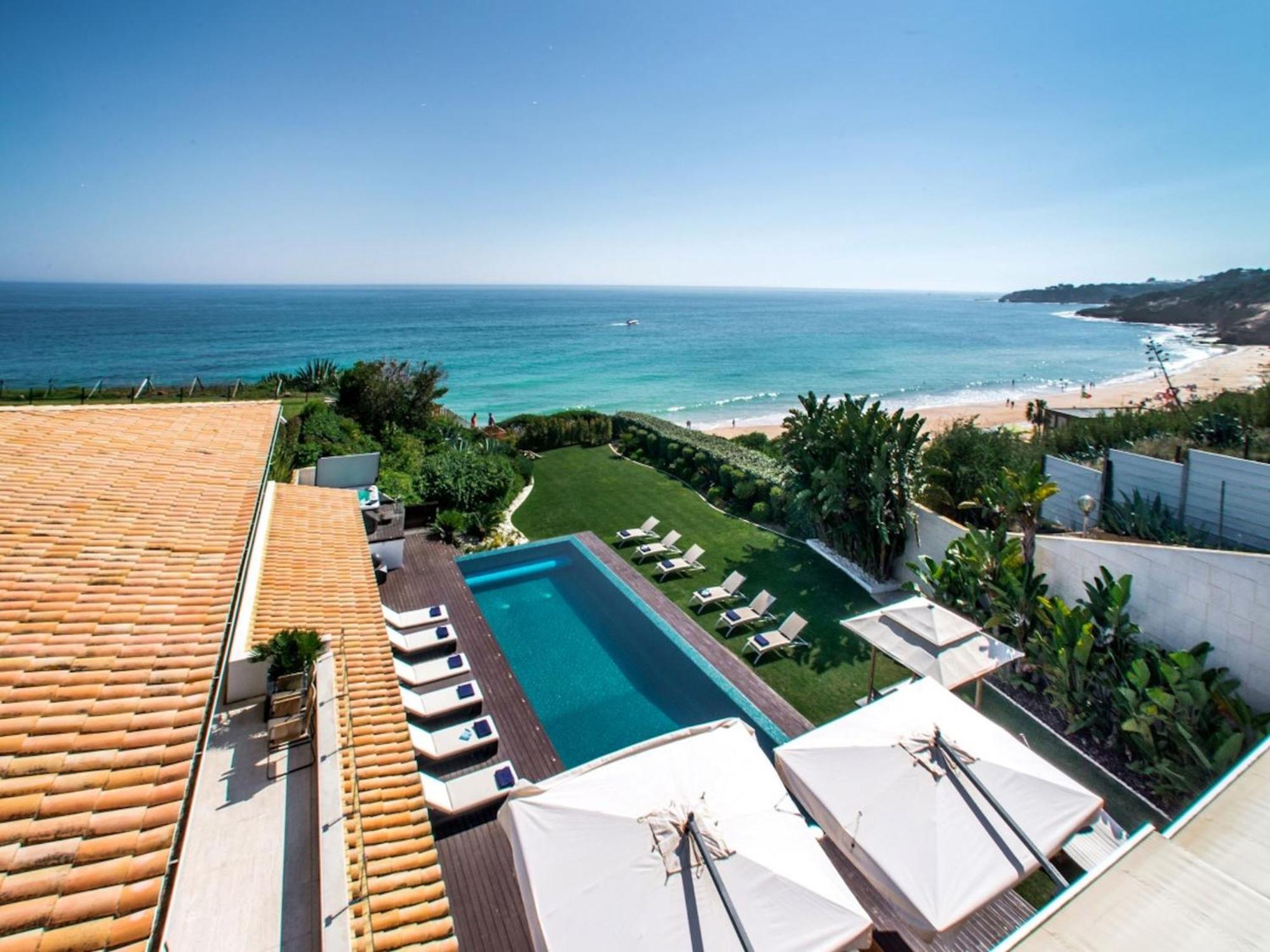Outstanding Algarve 8 Bedrooms Agua Grande Deluxe Amazing Sea Views Jacuzzi Gym Villa Albufeira