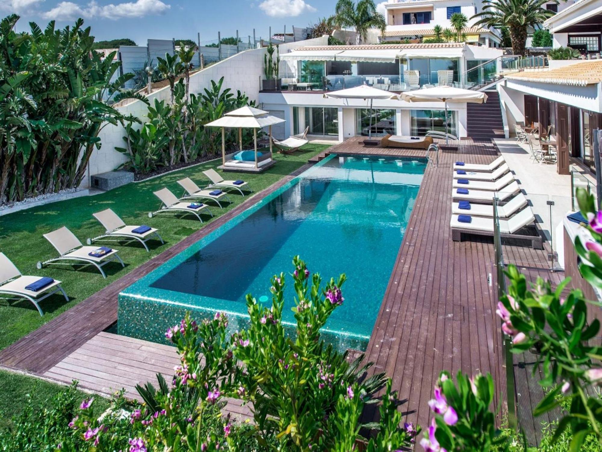 Outstanding Algarve 8 Bedrooms Agua Grande Deluxe Amazing Sea Views Jacuzzi Gym * Albufeira
